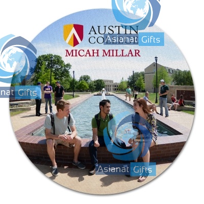 8&quot; Round Individually Personalized Mouse Pad