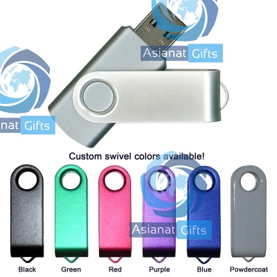 Color Swivel Flash Drive