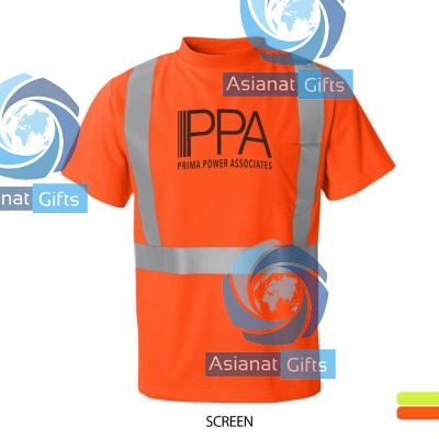 High Viz Microfiber Men's Performance Safety Tee