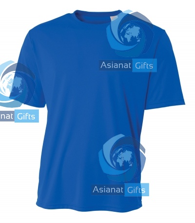 Adult 4 Ounce Poly Performance Short Sleeve T-Shirt