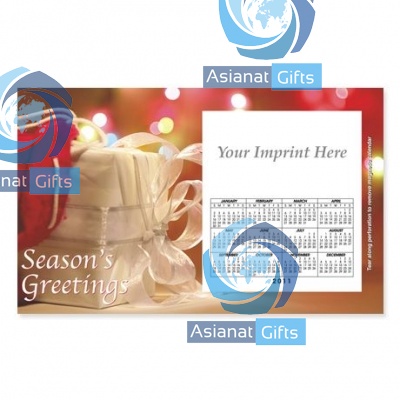 Perfed Postcard Magnet - Holiday Presents