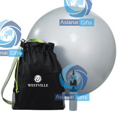 Exercise Ball and Fitness Bag