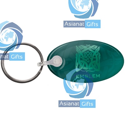 Bespoke Shape Domed Vinyl Keyring