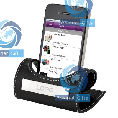 Leather Engravable Mobile Phone Holder