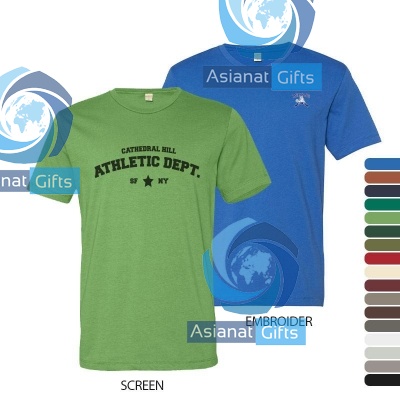 Basic 100% Ringspun Cotton Men's Crew Tee