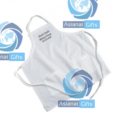 Poly/Cotton Twill BBQ Apron &ndash; White