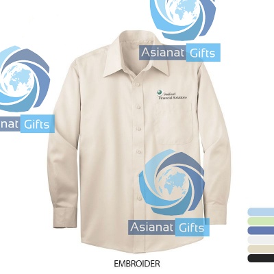 Cotton Twill Non-Iron Men's Shirt