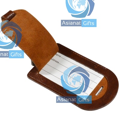 Leather Luggage Tag