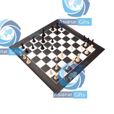 Large Vinyl Chess/ Checkers Board