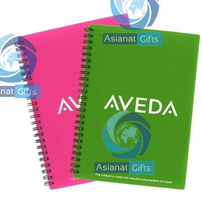 Green &amp; Good Recycled Polypropylene A5 Wiro Notebook